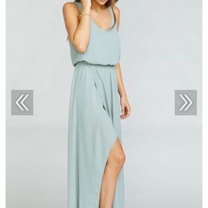 Show Me Your Mumu Dress in Sage size Small